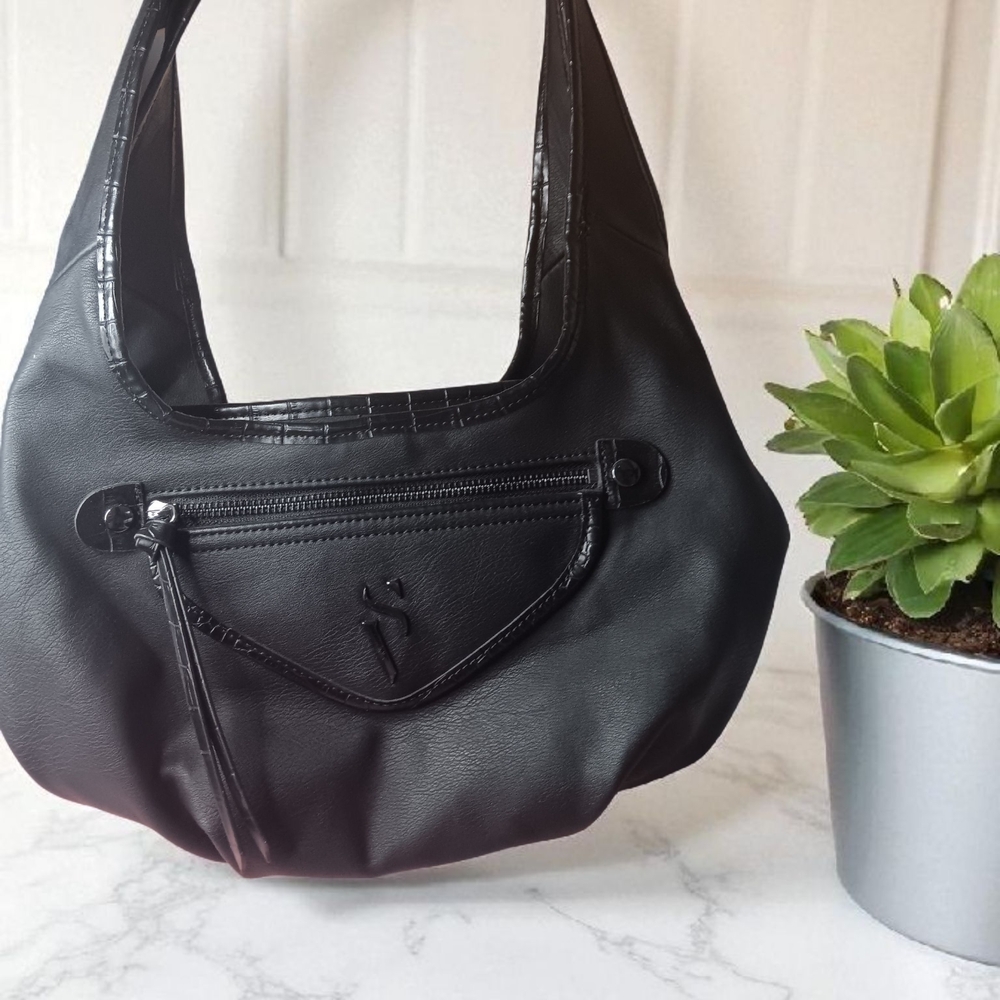 Simply Vera Vera Wang Black Hobo Bag